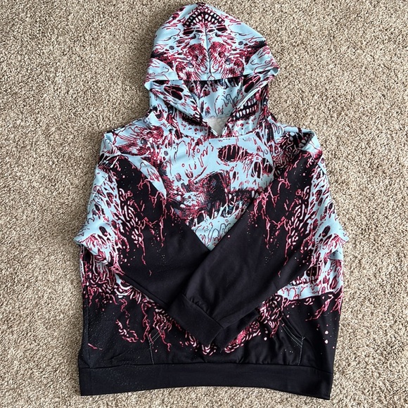 Sculls printed Hoodie - Picture 4 of 5
